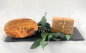 Preview: Geschenkset Olivenseife und Olivenholz Seifenschale