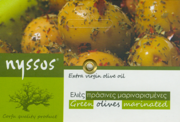 Grüne Oliven in Marinade - 200gr