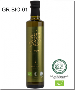 Threpsi - BIO Natives Olivenöl Extra - 500ml