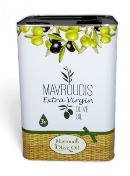 Mavroudis Natives Olivenöl Extra - 3 Liter