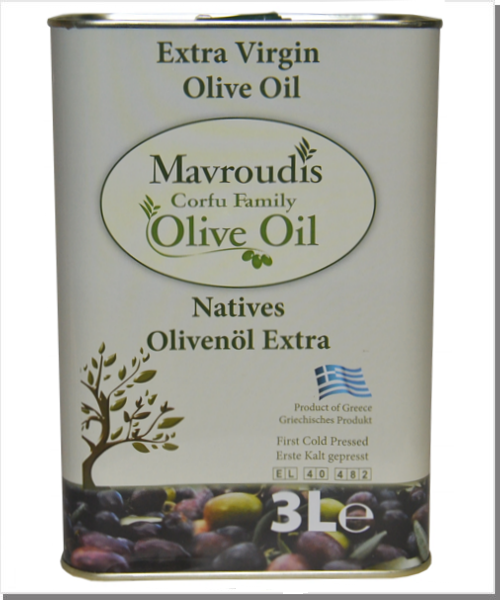 Mavroudis Natives Olivenöl Extra - 3 Liter