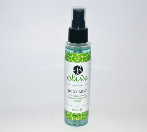 B Olive Body Mist - Körperspray Oliveblätter / Algen