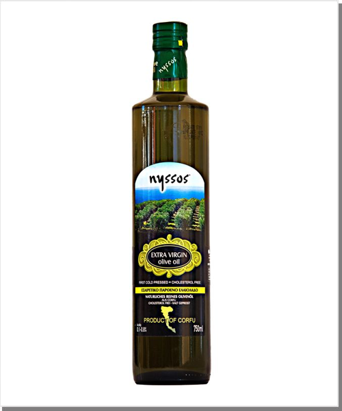 Nyssos Natives Olivenöl Extra - 750 ml