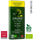 ORINO  BIO Natives Olivenöl Extra aus Kreta PDO Sitia - 5 Liter